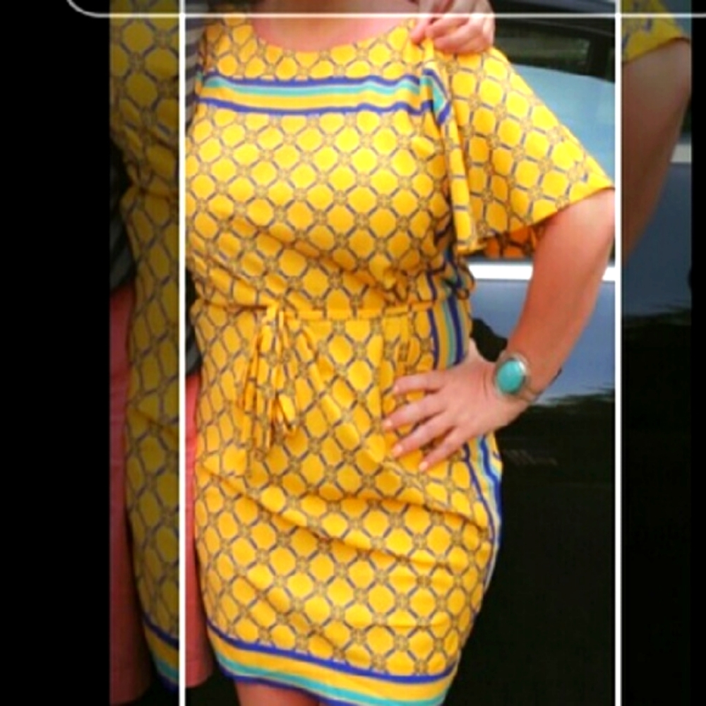 🍋Ann Taylor Loft Yellow dress
